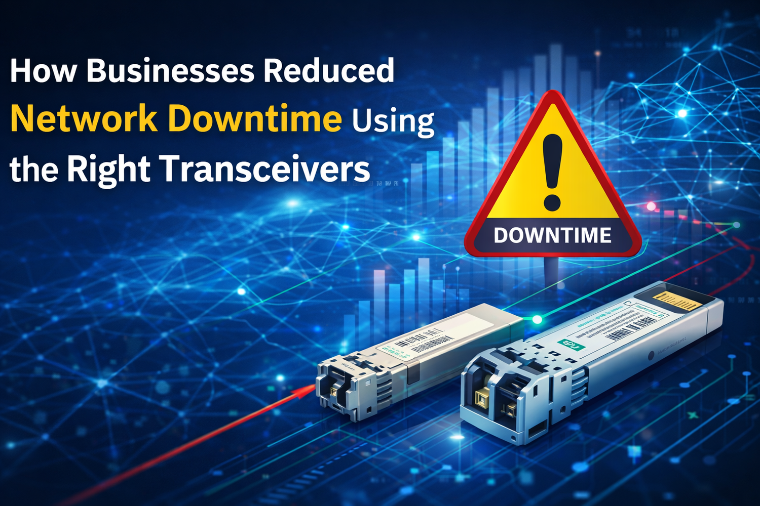 How Businesses Reduced Network Downtime Using the Right Transceivers