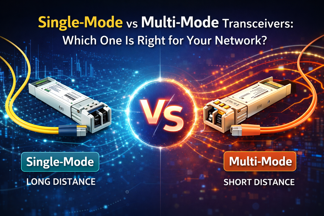 Single-Mode vs Multi-Mode Transceivers: Which One Is Right for Your Network?