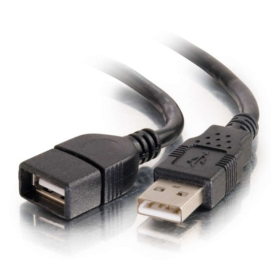 C2G 52107 USB cable USB 2.0 78.7" (2 m) USB A Black